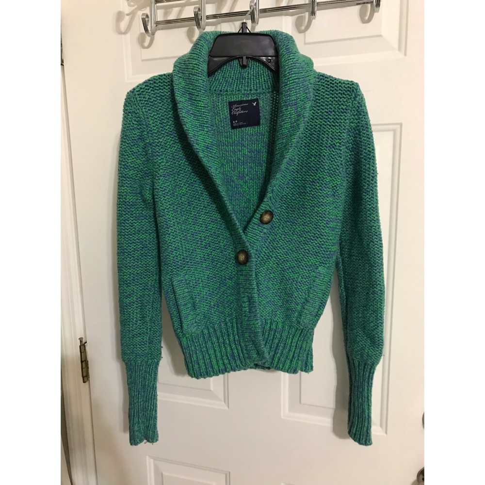 Heavyweight warm cardigan